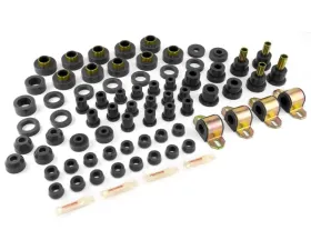 Rugged Ridge This black polyurethane bushing kit from Prothane fits 80-86 Jeep CJ models. Jeep