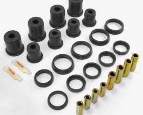 Rugged Ridge Suspension Control Arm Bushing Kit, Front, Black; 97-06 Wrangler TJ Jeep Wrangler 1997-2006