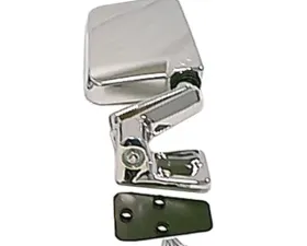 Rugged Ridge Door Mirror, Right, Chrome; 87-02 Jeep Wrangler YJ/TJ Jeep Wrangler