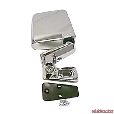 Rugged Ridge Door Mirror, Right, Chrome; 87-02 Jeep Wrangler YJ/TJ Jeep Wrangler - 11010.06
