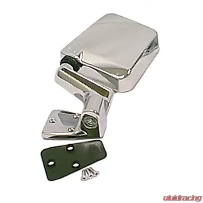 Rugged Ridge Door Mirror, Left, Chrome; 87-02 Jeep Wrangler YJ/TJ Jeep Wrangler - 11010.07