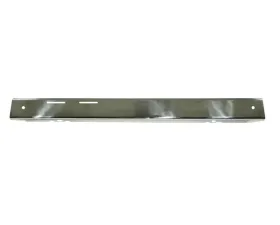 Rugged Ridge Bumper Overlay, Front, Stainless Steel; 76-86 Jeep CJ Jeep