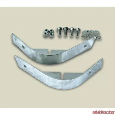 Rugged Ridge Body Armor Kit, Rear Quarter Panel, Stainless; Jeep Wrangler YJ 1987-1995 - 11110.01