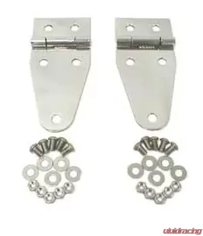 Rugged Ridge Hood Hinge, Stainless Steel; 76-95 Jeep CJ/Wrangler YJ Jeep - 11111.01