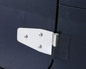 Rugged Ridge Door Hinge Kit, Stainless Steel; 87-06 Jeep Wrangler YJ/TJ Jeep Wrangler