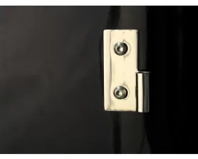 Rugged Ridge Door Hinge Kit, Lower, Stainless Steel; 76-06 Jeep CJ/Wrangler YJ/TJ Jeep Wrangler 1997-2006