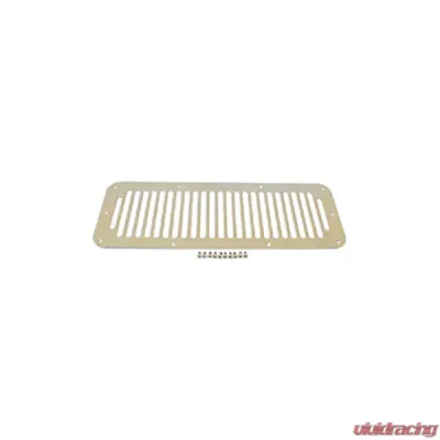 Rugged Ridge Cowl Vent Cover, Stainless Steel; 76-95 Jeep CJ/Wrangler YJ Jeep - 11117.02