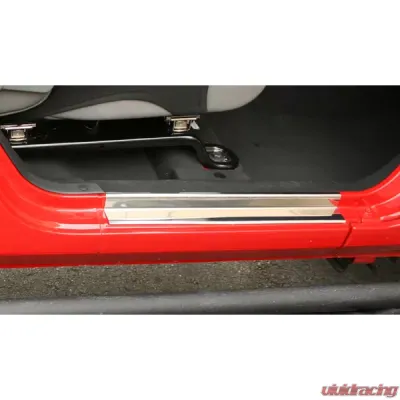 Rugged Ridge Door Entry Guard Kit, Stainless Steel; Jeep Wrangler JK 2007-2018 - 11119.04