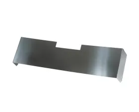 This stainless steel front frame cover from Rugged Ridge fits 76-86 Jeep CJ. Jeep