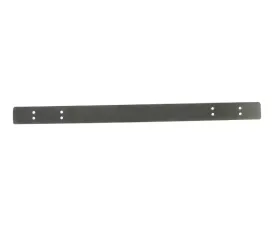 Rugged Ridge Frame Crossmember Cover, Rear, Stainless Steel; 76-86 Jeep CJ Jeep