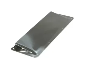 Rugged Ridge Cowl Vent Scoop, Stainless Steel; 78-95 Jeep CJ/Wrangler Jeep