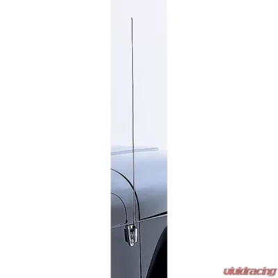 Rugged Ridge Antenna Kit, Mast/Base Cover, Stainless Steel; 97-06 Wrangler TJ/LJ Jeep Wrangler 1997-2006 - 11131.01