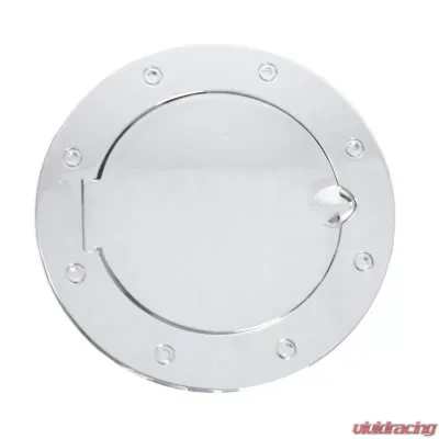 Rugged Ridge Gas Cap Door, Non-Locking Stainless Steel; Jeep Wrangler JK 2007-2018 - 11134.02