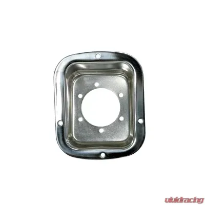 Rugged Ridge Fuel Filler Bezel, Stainless Steel; 76-95 Jeep CJ/Wrangler YJ Jeep - 11135.01