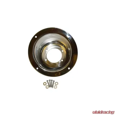 Rugged Ridge Fuel Filler Bezel, Stainless Steel; Jeep Wrangler TJ 1997-2006 - 11135.02