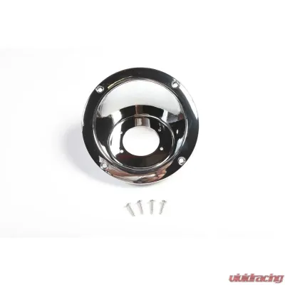 Rugged Ridge Fuel Filler Cover, Chrome; Jeep Wrangler TJ 1997-2006 - 11135.25