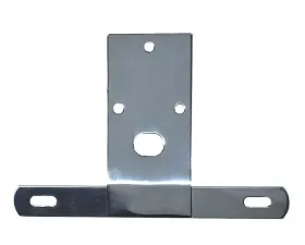 Rugged Ridge License Plate Bracket, Stainless Steel; 76-86 Jeep CJ Jeep