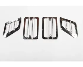 Rugged Ridge Euro Guard Kit, Side Marker/Turn Signal, Stainless; 97-06 Wrangler TJ Jeep Wrangler 1997-2006