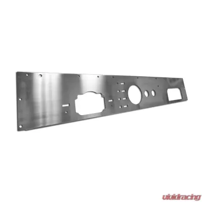 Rugged Ridge Dash Panel, Holes, Stainless Steel; 76-86 Jeep CJ Jeep - 11144.11