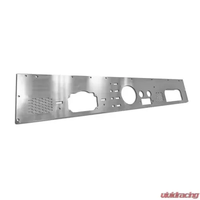 Rugged Ridge Dash Panel, Pre-Cut Holes, Stainless Steel; 76-86 Jeep CJ Jeep - 11144.12