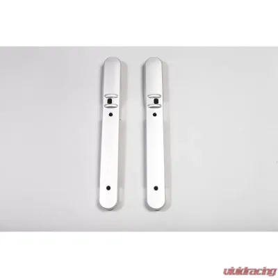 Rugged Ridge Door Handle Trim, Front, Brushed Silver; 07-10 Jeep Wrangler JK Jeep Wrangler 2007-2010 - 11151.16