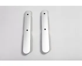 Rugged Ridge Door Handle Trim, Rear, Silver; 07-10 Jeep Wrangler JKU Jeep Wrangler 2007-2010