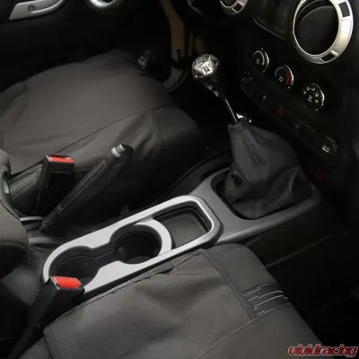 Center Cup Console, Charcoal, Rugged Ridge, 11-18 Jeep Wrangler JK, Manual Jeep Wrangler 2011-2018 - 11157.23