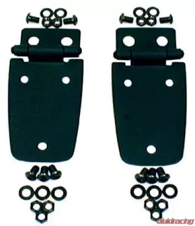 Rugged Ridge Hood Hinge, Black; Jeep Wrangler TJ 1997-2006 - 11205.02