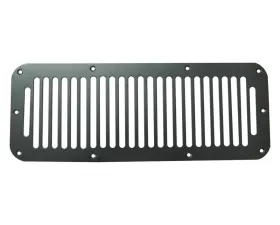 Rugged Ridge Cowl Vent Cover, Black; 76-95 Jeep CJ/Wrangler YJ Jeep