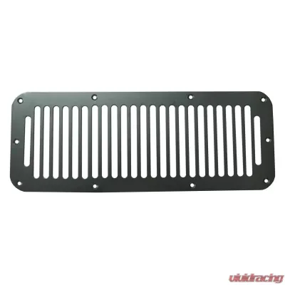 Rugged Ridge Cowl Vent Cover, Black; 76-95 Jeep CJ/Wrangler YJ Jeep - 11206.01