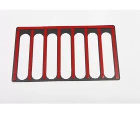Rugged Ridge Cowl Vent Cover, Black; Jeep Wrangler JK 2007-2018