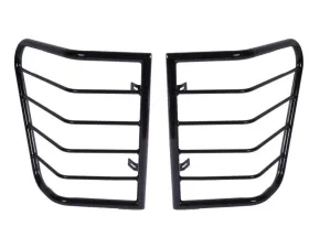 Rugged Ridge Euro Guard Kit, Tail Light, Black; 05-08 Jeep Grand Cherokee WK Jeep Grand Cherokee 2005-2010