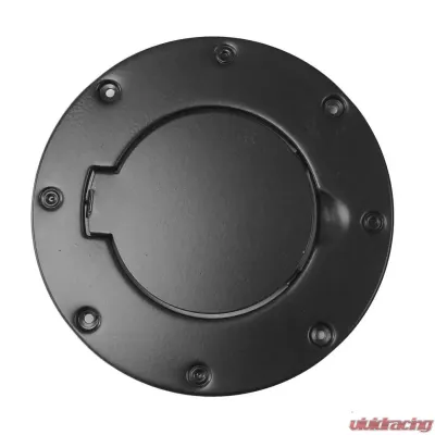 Rugged Ridge Gas Cap Door, Non-Locking, Black; Jeep Wrangler TJ 1997-2006 - 11229.01