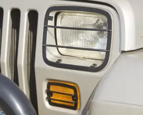 Rugged Ridge Euro Guard Kit, Headlight and Turn Signal; Jeep Wrangler YJ 1987-1995