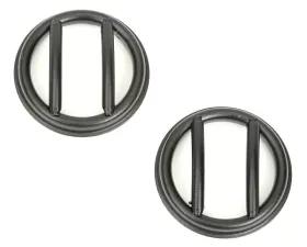 Rugged Ridge Euro Guard Kit, Side Marker, Textured Black; Jeep Wrangler JK 2007-2018