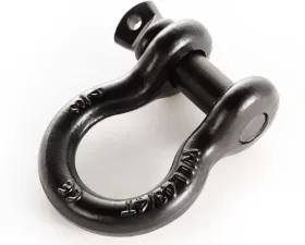 Rugged Ridge D-Ring Shackle, 3/4 inch, 9500 Lb, Black