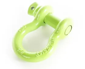 Rugged Ridge D-Ring Shackle, 3/4 inch, 9500 Lb, Green