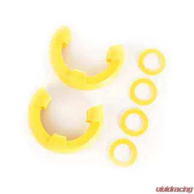 Rugged Ridge D-Ring Shackle Isolator Kit, Yellow Pair, 3/4 inch - 11235.32