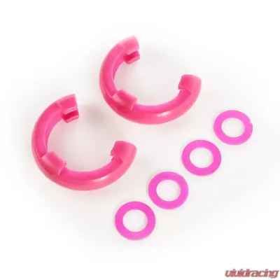 Rugged Ridge D-Ring Shackle Isolator Kit, Pink Pair, 3/4 inch - 11235.34