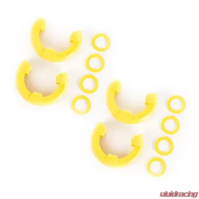 Rugged Ridge D-Ring Isolator Kit, Yellow 2 Pair, 3/4 inch - 11235.62