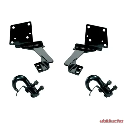 Rugged Ridge Tow Hook Kit, Front; 93-98 Grand Cherokee ZJ Jeep Grand Cherokee 1993-1998 - 11236.06