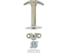 Rugged Ridge Hood Catch, Chrome; 41-95 Jeep CJ/Wrangler YJ Jeep