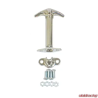 Rugged Ridge Hood Catch, Chrome; 41-95 Jeep CJ/Wrangler YJ Jeep - 11302.02