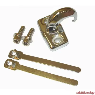 Rugged Ridge Tow Hook, Rear, Chrome; Jeep Wrangler TJ 1997-2006 - 11303.02