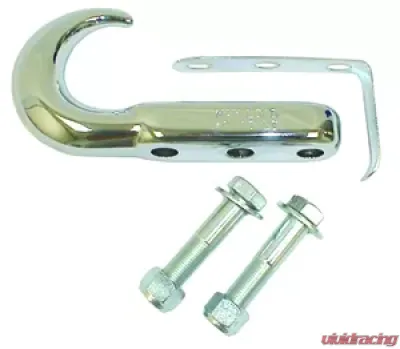 Rugged Ridge Tow Hook, Front, Chrome; 42-06 Jeep CJ/Wrangler YJ/TJ Jeep Wrangler 1997-2006 - 11303.03
