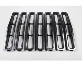 Rugged Ridge Black Grille Insert Kit Jeep Wrangler YJ 1987-1995