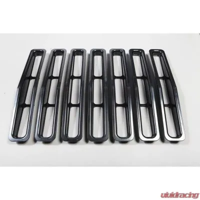 Rugged Ridge Black Grille Insert Kit Jeep Wrangler YJ 1987-1995 - 11306.04