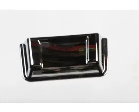 Rugged Ridge Cowl Vent Scoop, Chrome; 98-18 Jeep Wrangler TJ/JK Jeep Wrangler 1998-2018