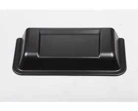 This black plastic cowl vent scoop from Rugged Ridge fits 98-18 Jeep Wrangler. Jeep Wrangler 1998-2018
