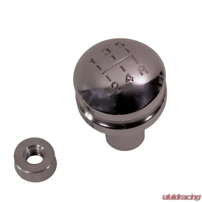 Rugged Ridge Transmission Shift Knob, 5-speed Manual, Billet Aluminum; 80-95 CJ/YJ Jeep - 11420.22